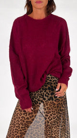 Pull girocollo lana alpaca K.