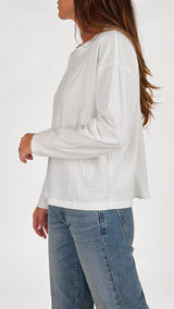 T-shirt scatolina m.lunga H.