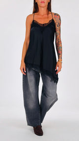 Top lingerie punta H.