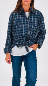 Camicia popeline check H.