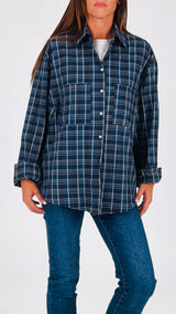 Camicia popeline check H.