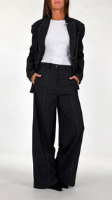 Pantalone viscosa denim You