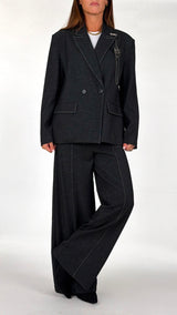 Giacca viscosa denim You