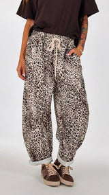 Pantalone felpa Cleo animalier