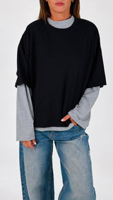 T-shirt double H.