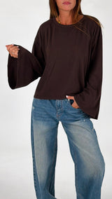 T-shirt scatolina manica calla H.