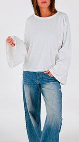 T-shirt scatolina manica calla H.