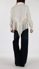 Camicia corta frange H.