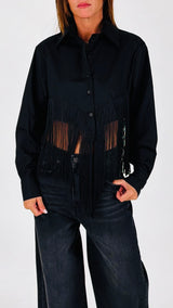 Camicia corta frange H.