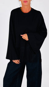 T-shirt calla frange H.