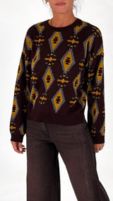 Pull jacquard etnico T.