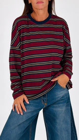 T-shirt over riga T.