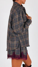 Camicia check tasca H.