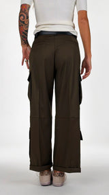 Pantalone cargo doppia tasca Vic.