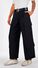Pantalone doppia tasca micro p.de poule Vic.