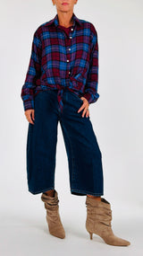 Camicia tela tartan H.