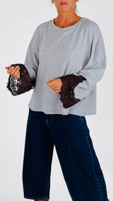 T-shirt scatolina calla pizzo T.