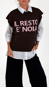 Gilet "il resto è noia" T.
