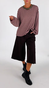 T-shirt scatolina doppia riga H.