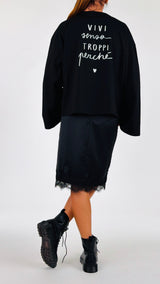 T-shirt calla scritta Vic.