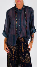 Camicia organza bastoncino H.