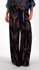 Pantalone stampa palme H.