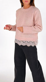 Pull fondo pizzo Kiki