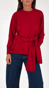 Pull girocollo fusciacca Vic.
