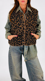 Gilet teddy leo JJXX