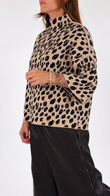 Pull punto stoffa leo Twin
