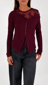 Twinset canotta pizzo H.