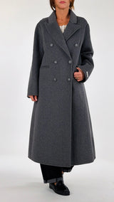 Cappotto doppiopetto sciarpa ecofour H.