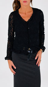 Cardiganino pizzo H.