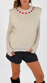 Gilet cuoricini