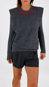 Gilet cuoricini