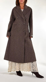 Cappotto doppiopetto sciarpa ecofour H.