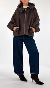 Cappa velour+piumino H.