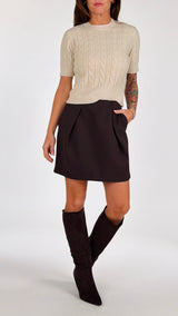Pull m/m trecce Twin