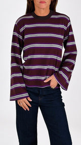 Maglia viscosa righe H.