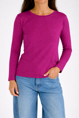 T-shirt fiammata m.lunga