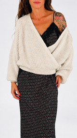 Pull costa inglese incrociato Kiki