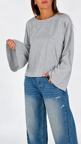 T-shirt scatolina manica calla H.