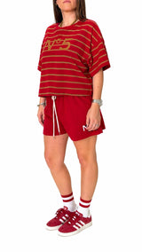 T-shirt righe spugna n 5 T.