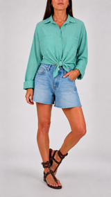 Camicia mussola tasche H.
