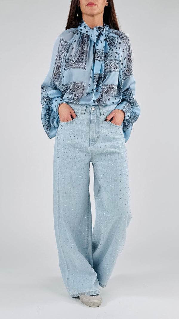 Jeans Giusy strass