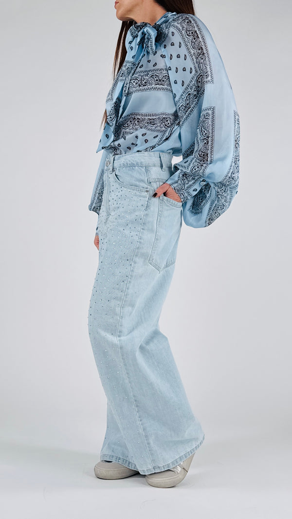 Jeans Giusy strass