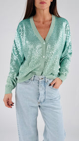 Cardigan full paillettes Vic.