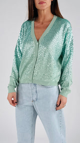 Cardigan full paillettes Vic.
