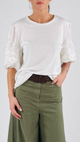 T-shirt baloon macramè T.