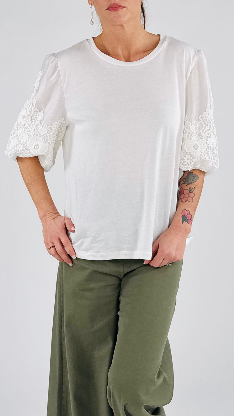 T-shirt baloon macramè T.